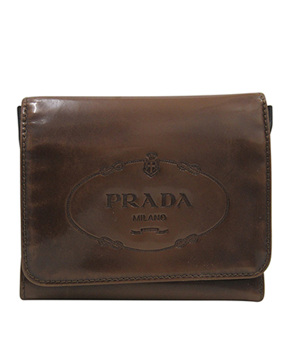 Vintage Prada Wallet, front view